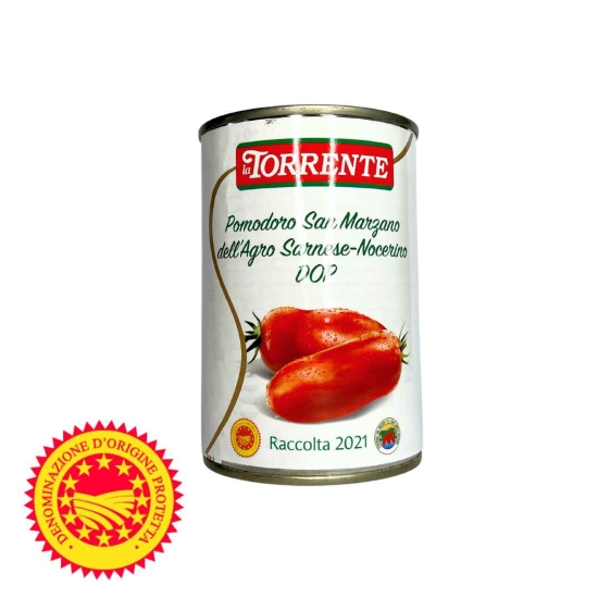 Certyfikowane pomidory pelati 400g - San Marzano dell'agro Sarnese - Nocerino DOP la Torrente